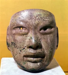 Funerary Mask, Olmec, from Mexico